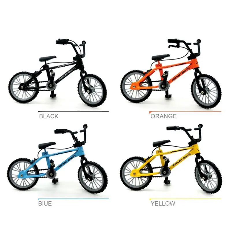 BMX Bicycle and Skateboard Miniature