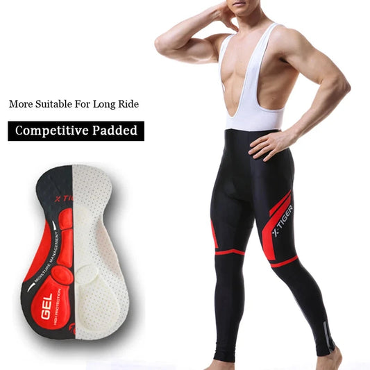 Men's Padded Cycling Bib Tights