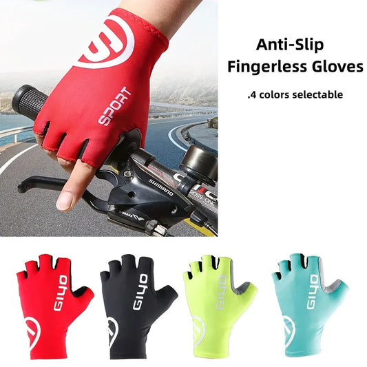 Anti-Slip Half-Finger Cycling Gloves