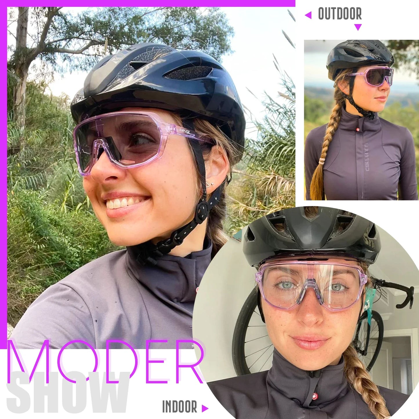 Photochromic Cycling Glasses