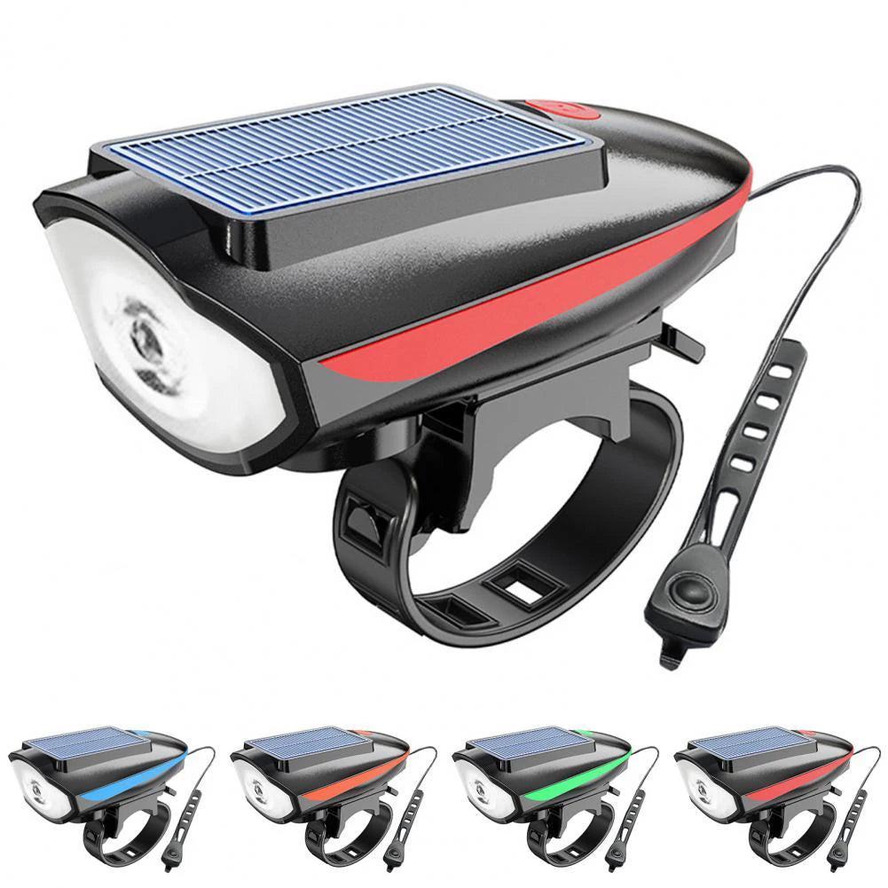 Solar-Powered Bike Light