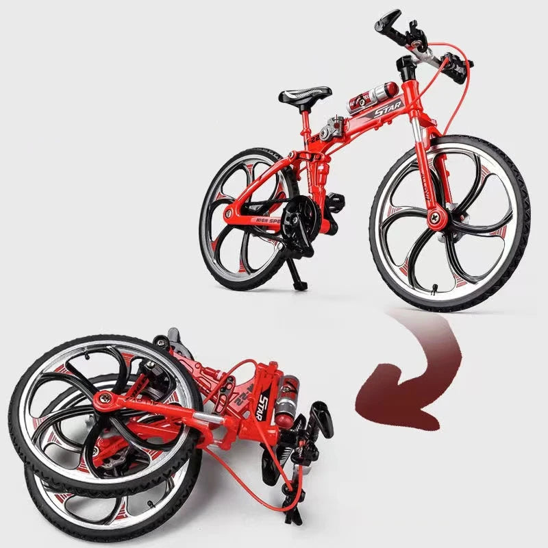 1:10 Mini Finger Mountain Alloy Bicycle