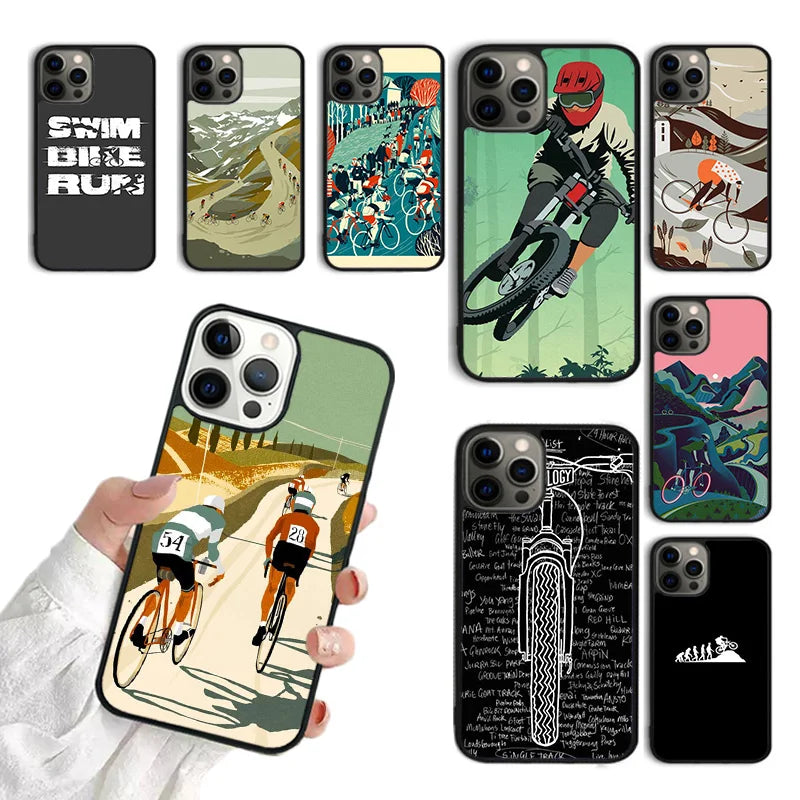 Cyclist Phone Case 