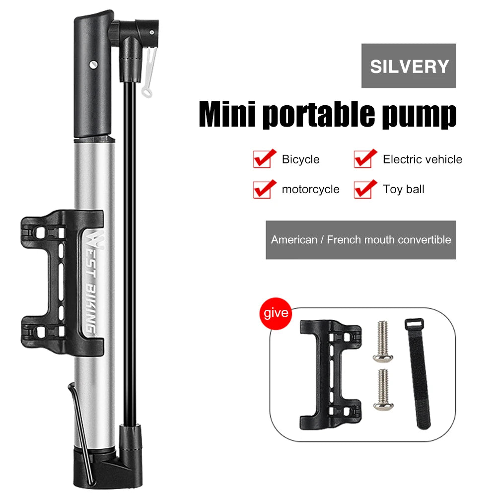 West Biking 160 PSI Floor Bike Pump