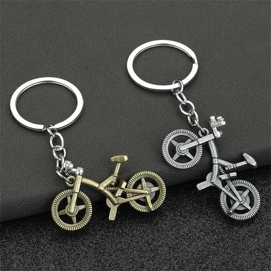 Bicycle Shape Keychain