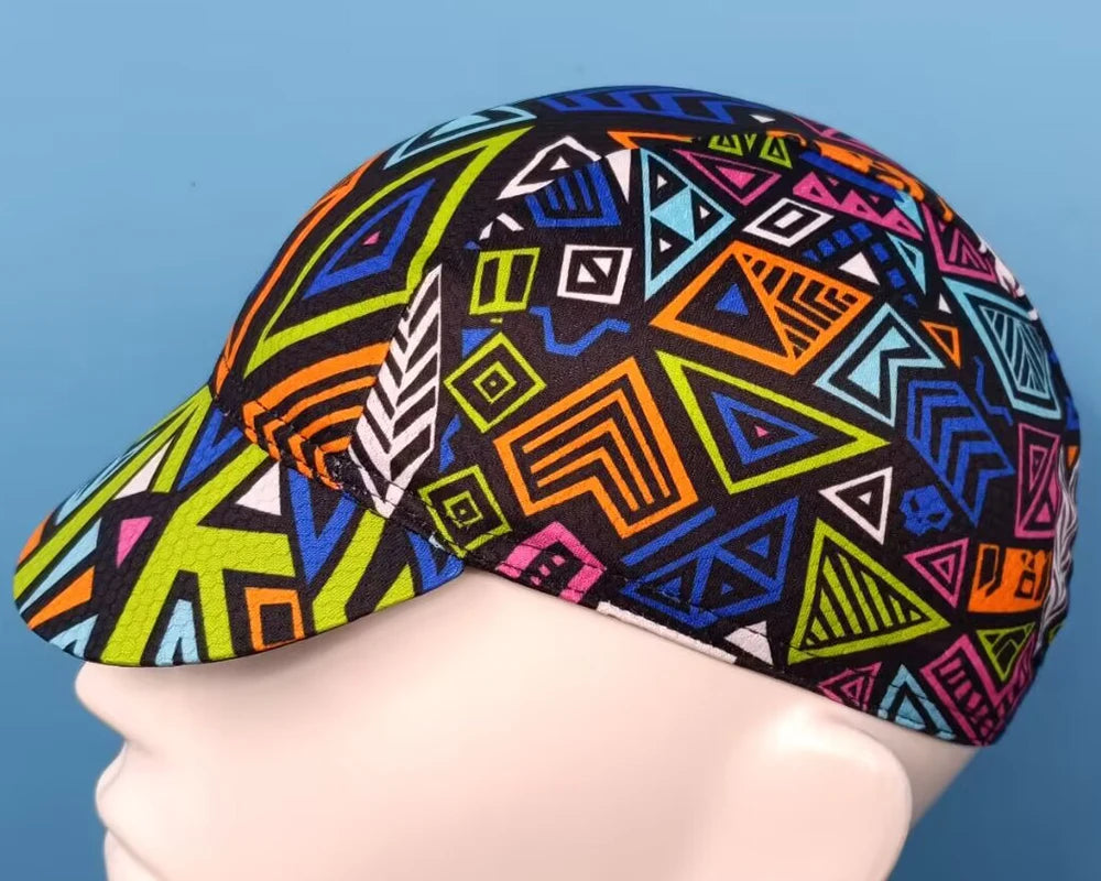 Graphic Cycling Caps