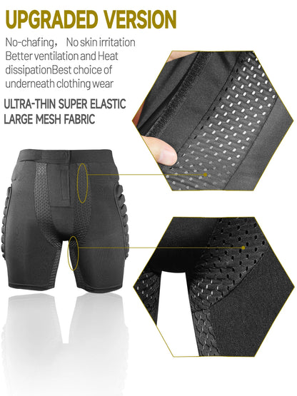 Impact-Proof Padded Cycling Shorts