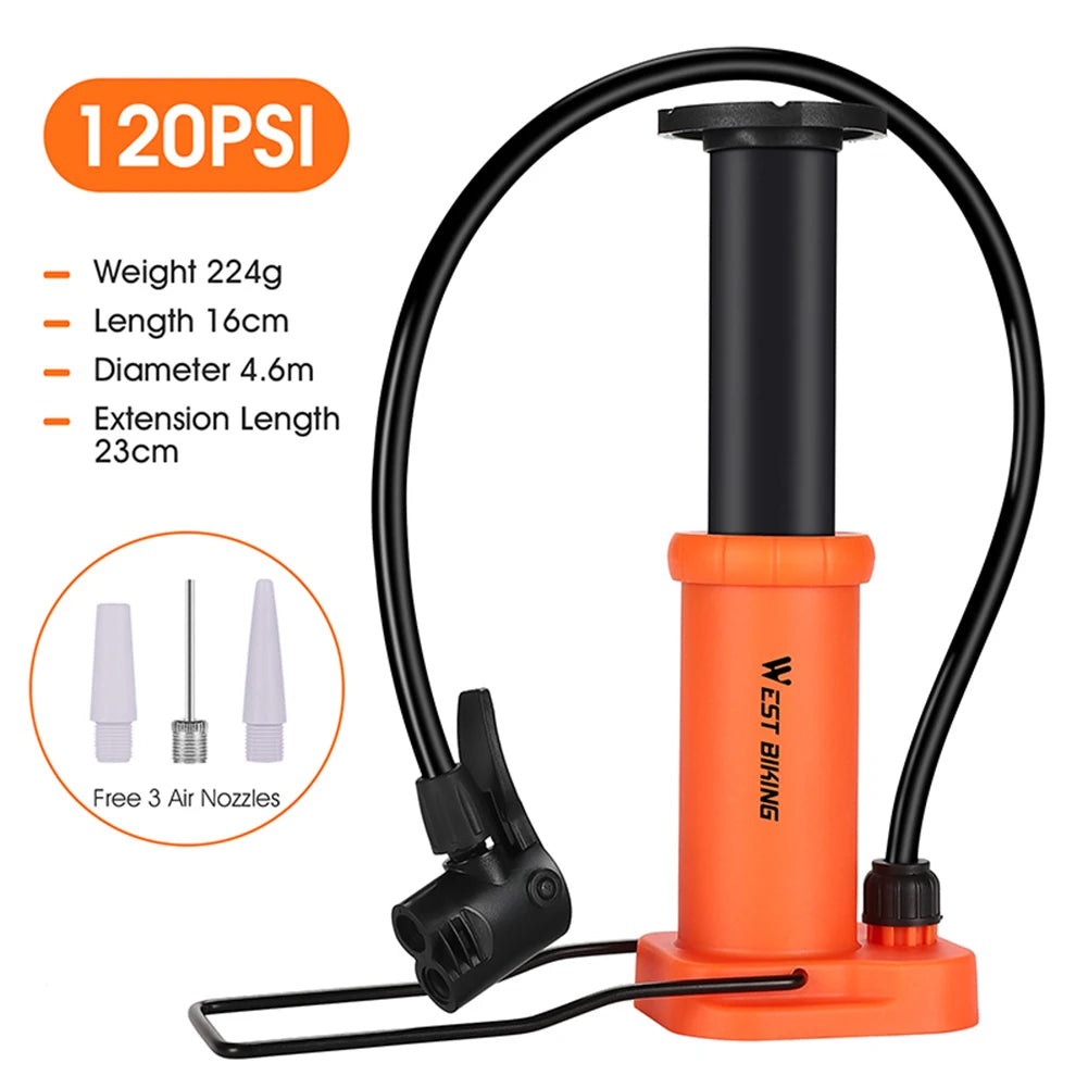 West Biking 160 PSI Floor Bike Pump