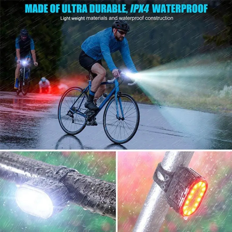 USB Rechargeable Bicycle Lights