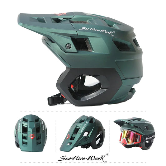 Half Face Ultralight Mountain Bike Helmet