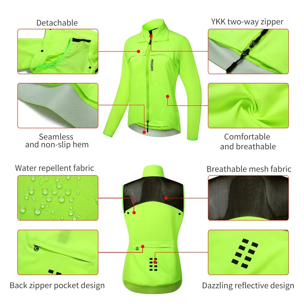 Women’s Waterproof Reflective Jacket 