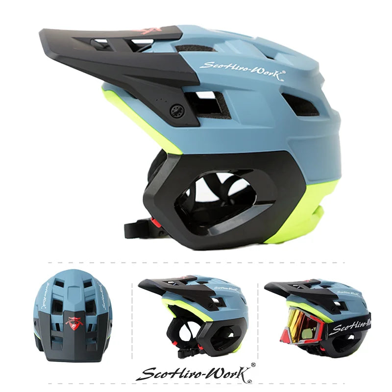 Half Face Ultralight Mountain Bike Helmet