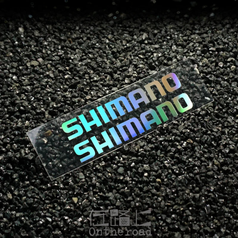 Pegatina reflectante de Shimano para MTB