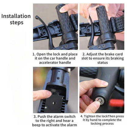 Alarm Lock for Bikes