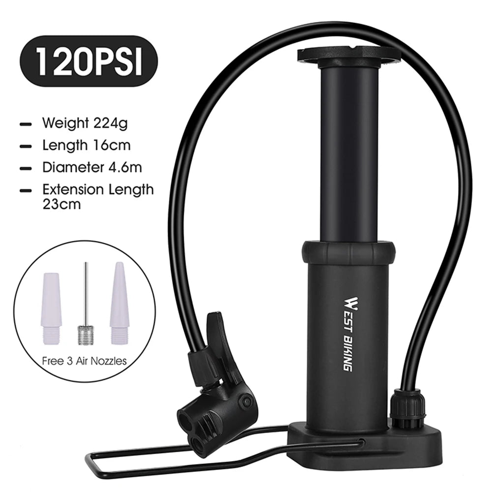 West Biking 160 PSI Floor Bike Pump