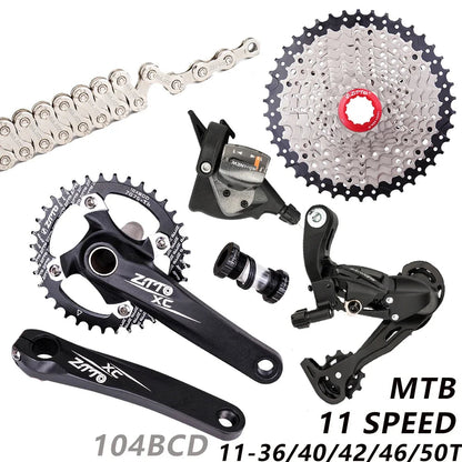 MTB Bike Groupset de cambio de cambio de 11 velocidades