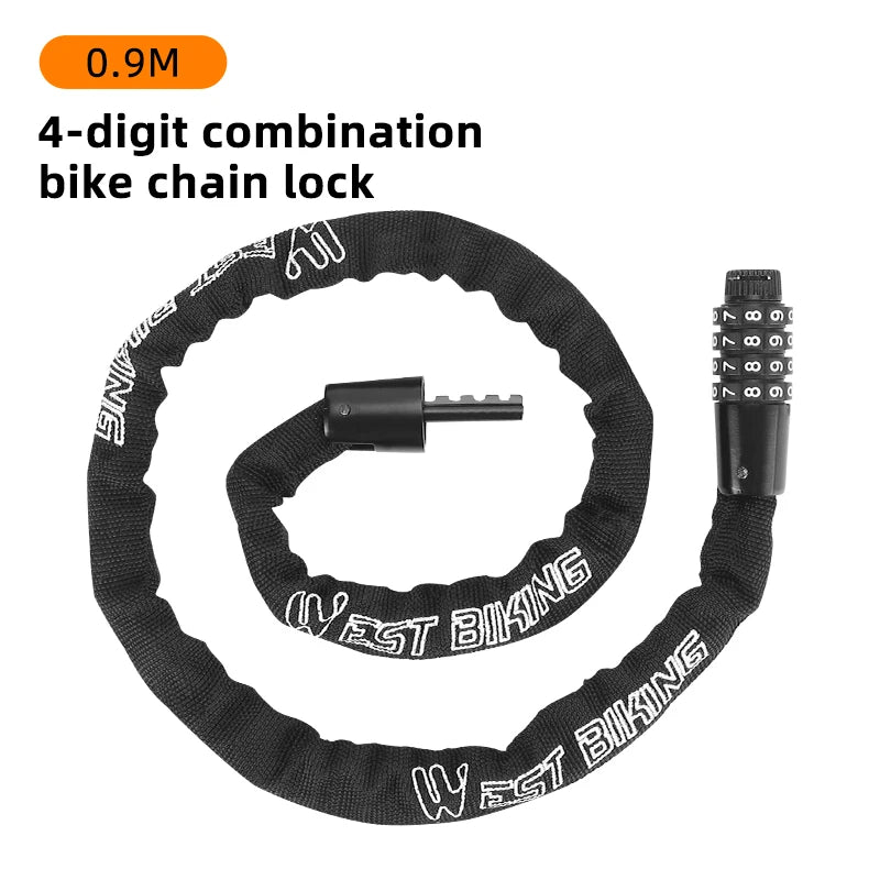 Heavy-Duty Bike Chain Lock