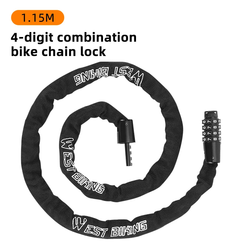 Heavy-Duty Bike Chain Lock