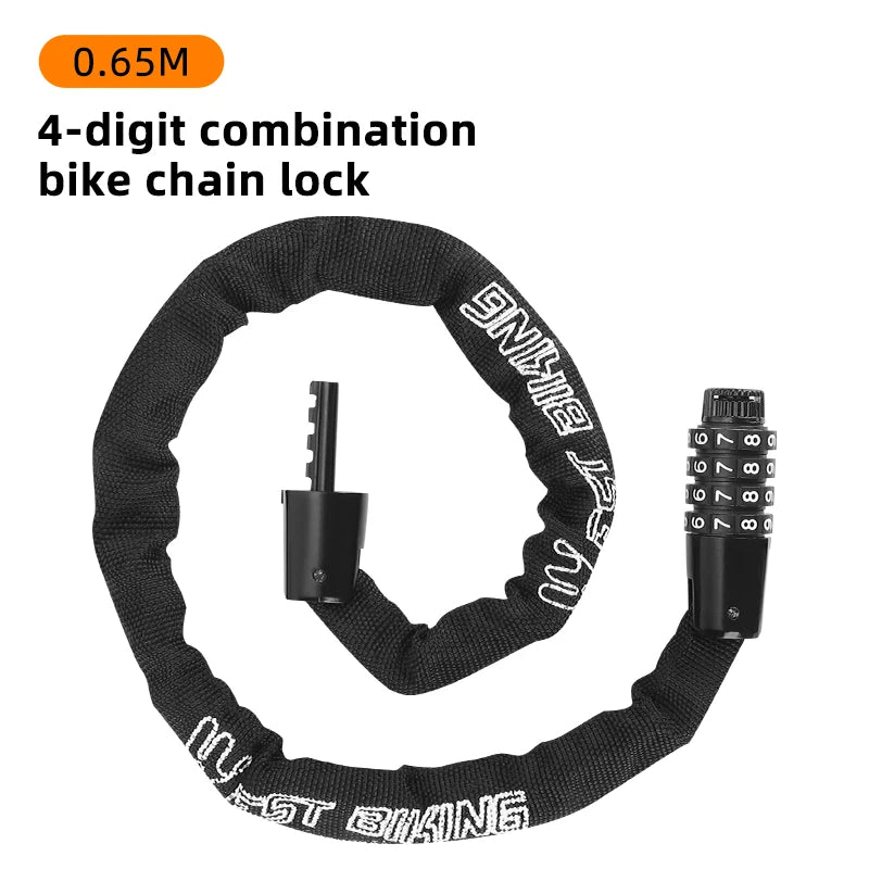 Heavy-Duty Bike Chain Lock