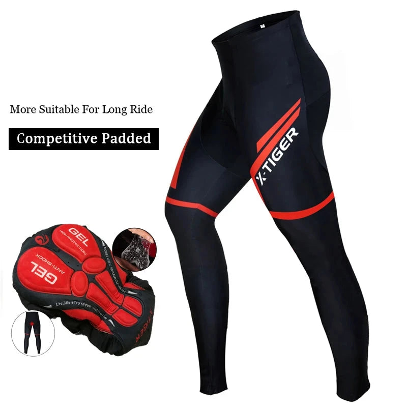 Men's Cycling Pants with 5D Gel Pad