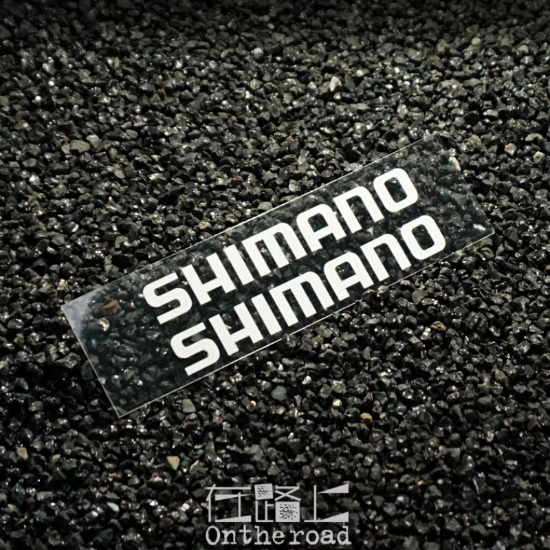 Pegatina reflectante de Shimano para MTB