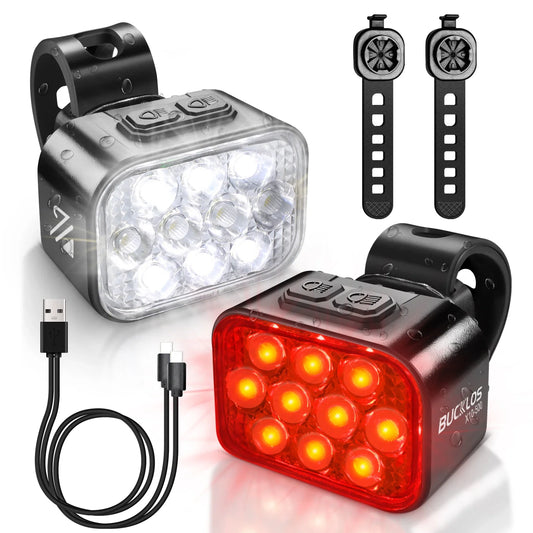 BUCKLOS High-Intensity LED Bike Light