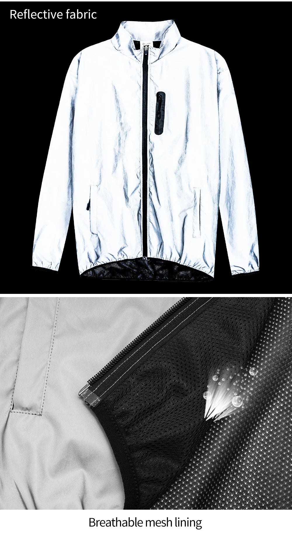 Reflective Cycling Jacket 