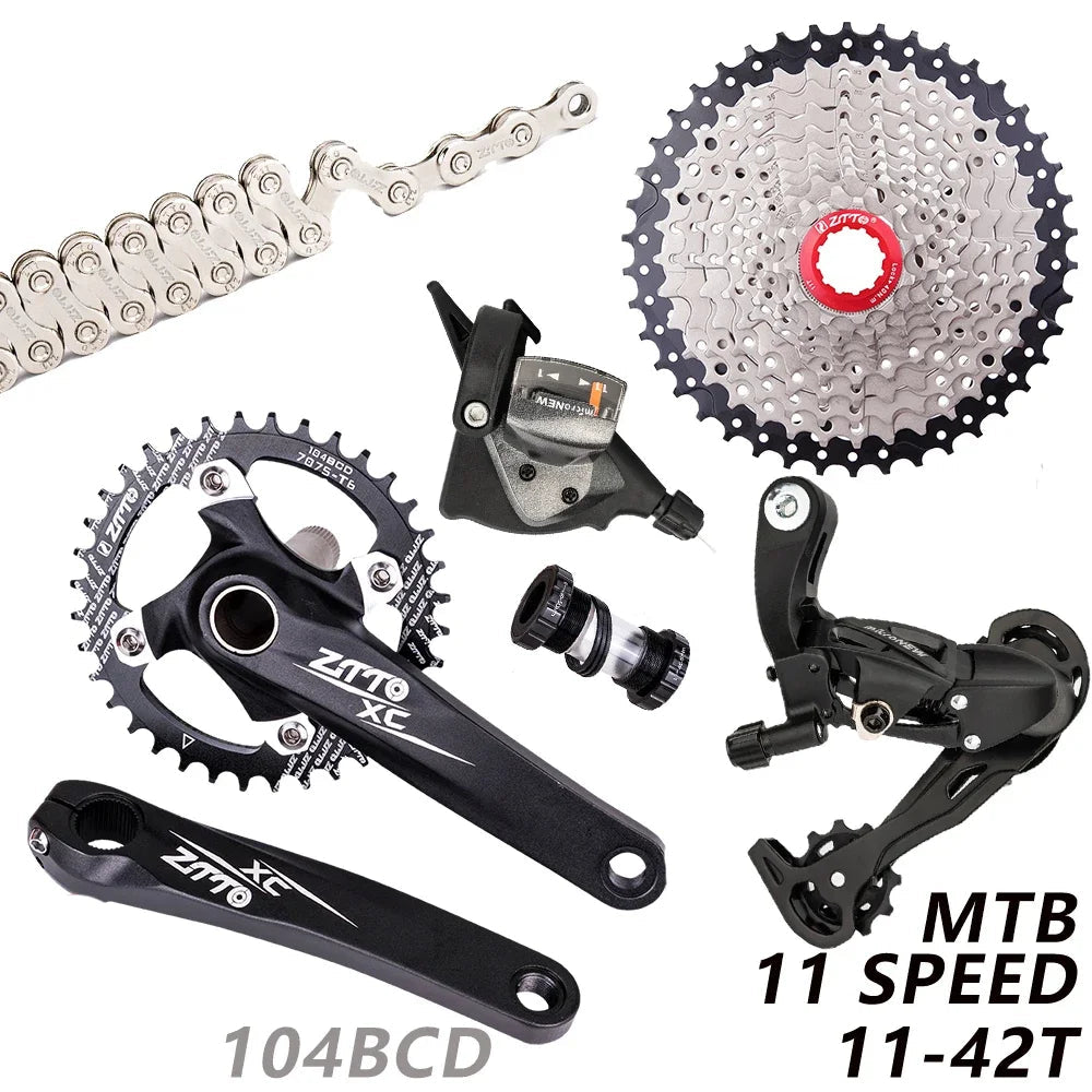 MTB Bike Groupset de cambio de cambio de 11 velocidades