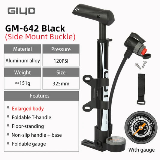 SIYO High-Pressure Bicycle Pump