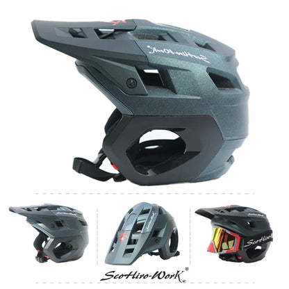 Half Face Ultralight Mountain Bike Helmet