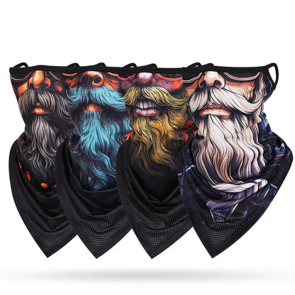 Skull Beard Bandana Mask 