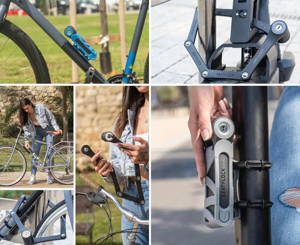 Lightweight Folding Bike Lock