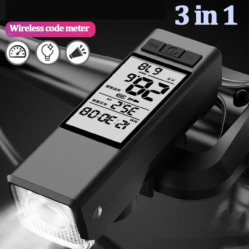 Smart Bike Light with Wireless Code Meter