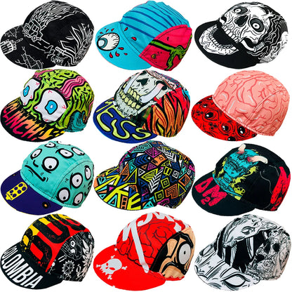 Graphic Cycling Caps