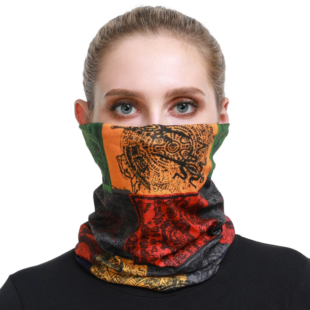 Vibrant Multi-Functional Neck Gaiter