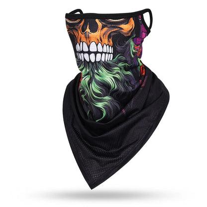 Skull Beard Bandana Mask 