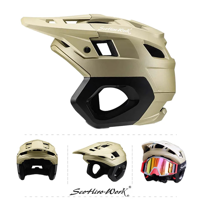 Half Face Ultralight Mountain Bike Helmet