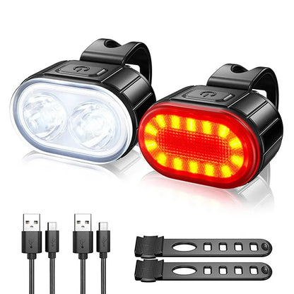 USB Rechargeable Bicycle Lights