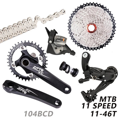 MTB Bike Groupset de cambio de cambio de 11 velocidades