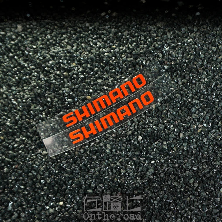 Pegatina reflectante de Shimano para MTB