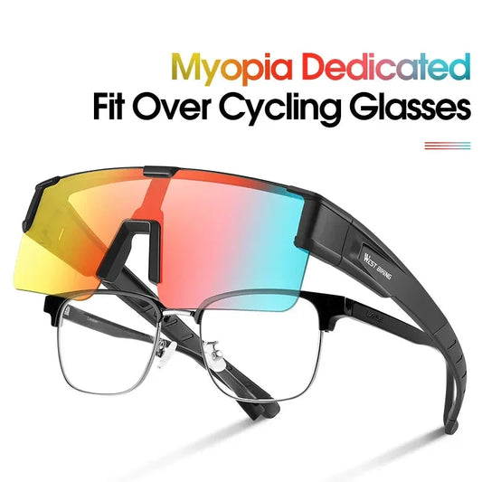 Myopia Dedicated Fit Over Cycling Glasses 