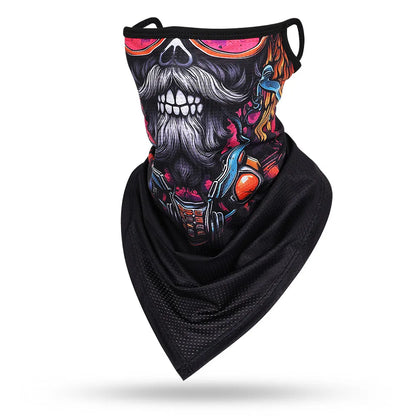 Skull Beard Bandana Mask 